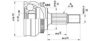 OPEN PARTS CVJ5125.10 Joint Kit, drive shaft